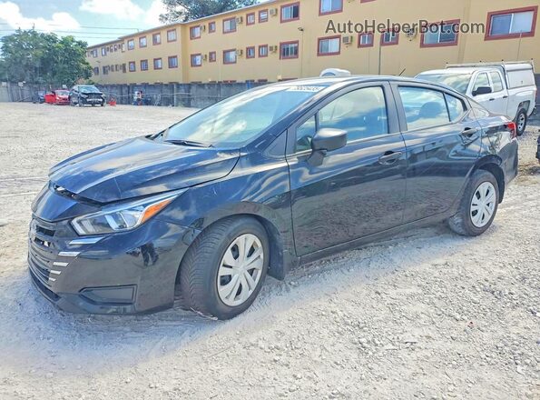 3N1CN8DVXPL832173 2023 NISSAN VERSA Black უკანა მარცხენა