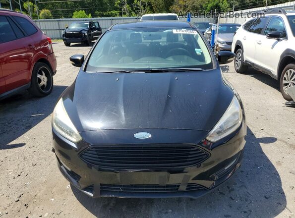 1FADP3F2XHL223833 2017 FORD FOCUS Black Rear view