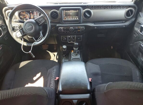1C4HJXDN7JW283462 2018 JEEP WRANGLER Black Instrument cluster view