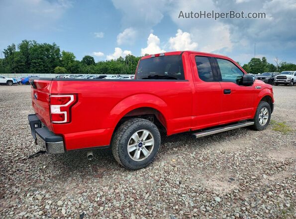 1FTEX1CB2JFE11015 2018 FORD F150 Red Передня права чверть