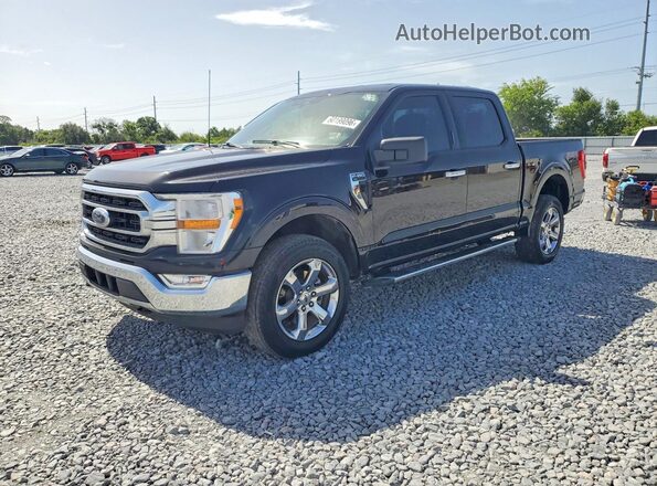 1FTEW1EP6PKE07822 2023 FORD F150 Black უკანა მარცხენა