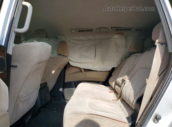 JN8AY2ND8J9052420 2018 NISSAN ARMADA Silver Widok komory silnika