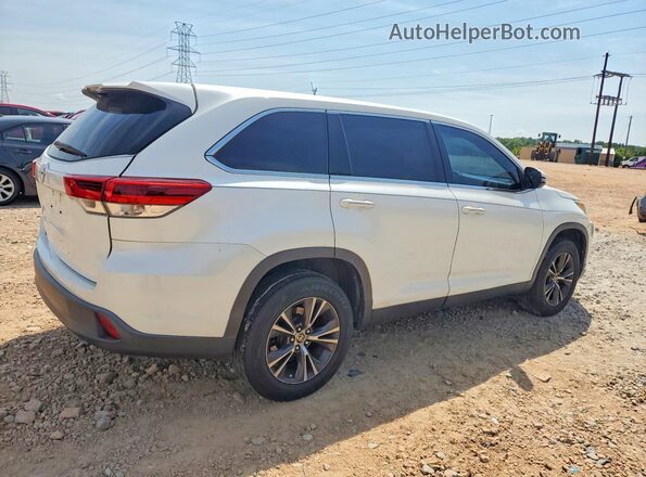 5TDZARFH7KS060010 2019 TOYOTA HIGHLANDER White Delantero derecho
