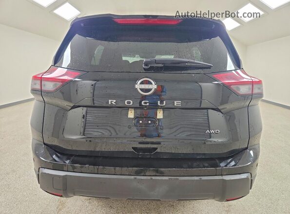 5N1BT3BB1SC785836 2025 NISSAN ROGUE Black Widok wnętrza z przodu