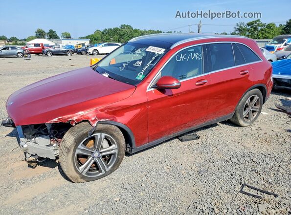 WDC0G4KB8HF198220 2017 MERCEDES-BENZ GLC-CLASS Orange Rear left