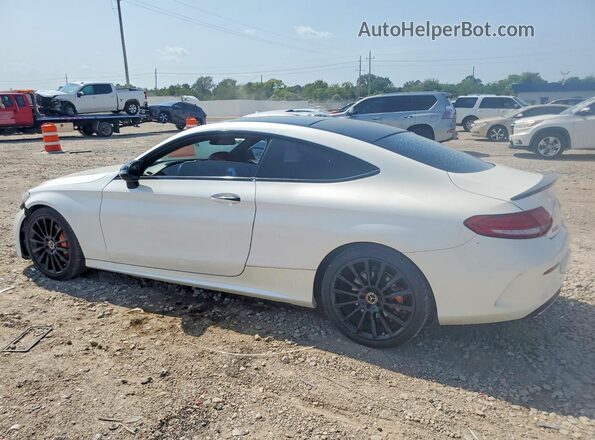 WDDWJ4JB0JF626389 2020 MERCEDES-BENZ C White Trasero derecho