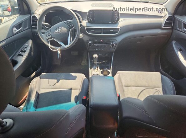 KM8J3CA4XKU990628 2019 HYUNDAI TUCSON Charcoal Вид щитка приладів