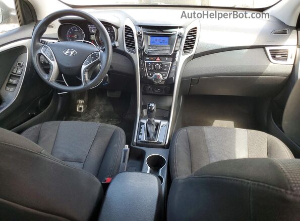 KMHD35LH5HU379603 2017 HYUNDAI ELANTRA Серебряный Вид щитка приборов