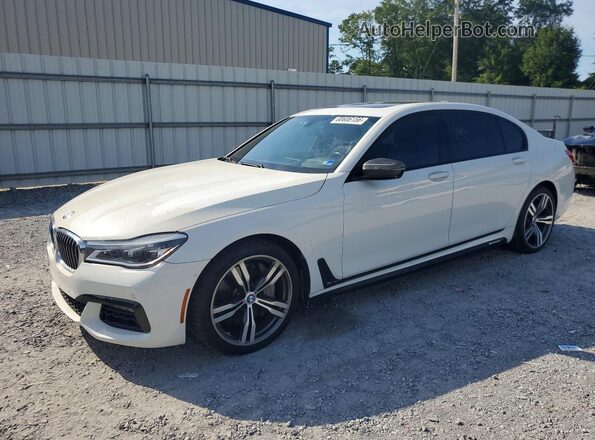 WBA7F2C3XHG423411 2017 BMW 7 SERIES Белый Задняя левая четверть