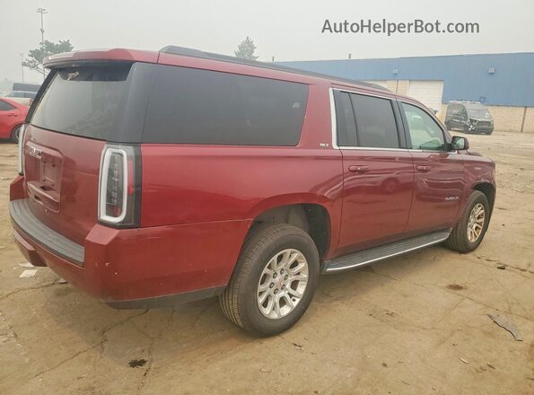 1GKS2GKC6GR436610 2016 GMC YUKON Maroon Delantero derecho