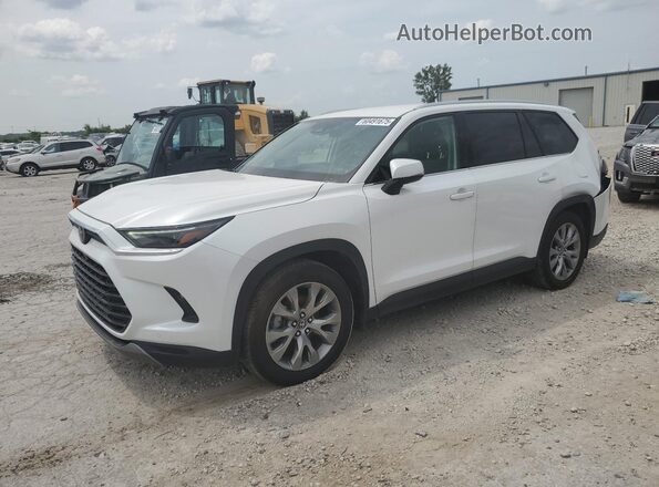 5TDAAAB59RS010004 2024 TOYOTA GRAND HIGHLANDER White Trasero izquierdo