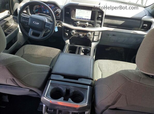 1FTEW1EP6PKE07822 2023 FORD F150 Black ხელსაწყოთა პანელის ხედი