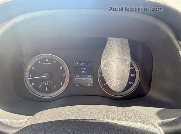 KM8J33A4XJU598151 2018 HYUNDAI TUCSON Gray Սարքավորումների վահանակի տեսք