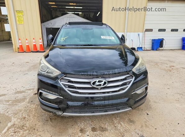5NMZU3LB3HH043947 2017 HYUNDAI SANTA Черный Вид сзади