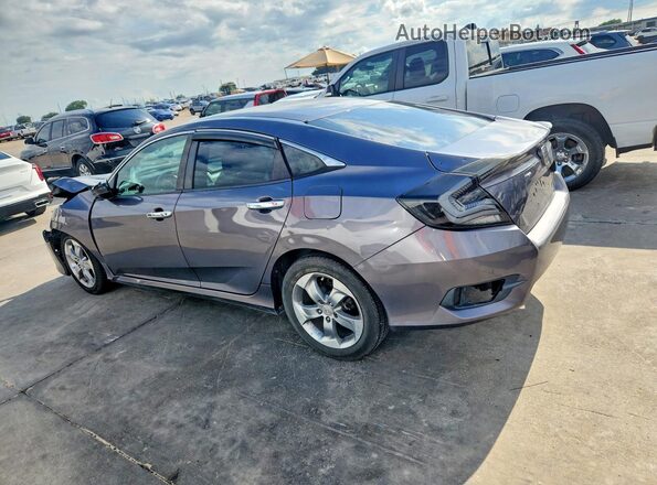 19XFC2F50HE066129 2017 HONDA CIVIC Black Tył prawy