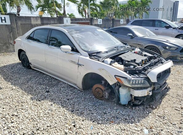 1LN6L9NC4J5617751 2018 LINCOLN CONTINENTA White Вид спереду