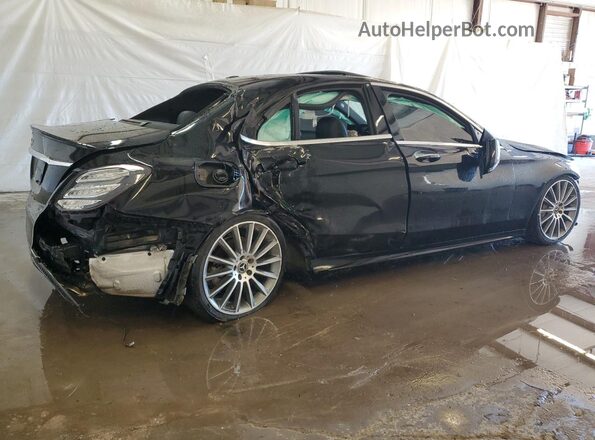 55SWF4JB3JU273189 2018 MERCEDES-BENZ C Black 