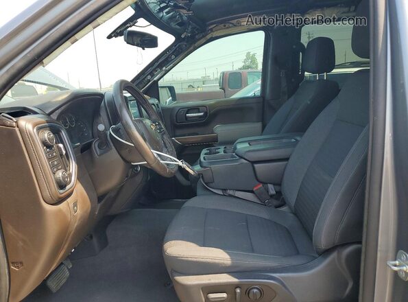 1GCUYDET6MZ437586 2021 CHEVROLET SILVERADO Silver Вид панелі приладів
