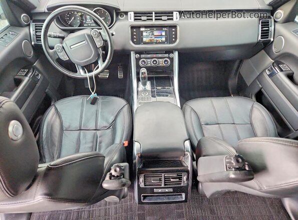 SALWR2KF0GA571594 2016 LAND ROVER RANGE ROVER White Вид щитка приладів