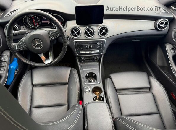 WDDSJ4GB4KN698886 2019 MERCEDES-BENZ CLA-CLASS Black Instrument cluster view