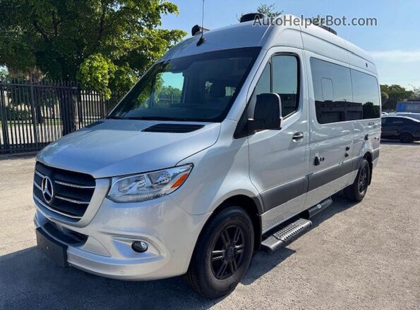 W1X4EBHY0NP484324 2022 MERCEDES-BENZ SPRINTER Silver Tył lewy