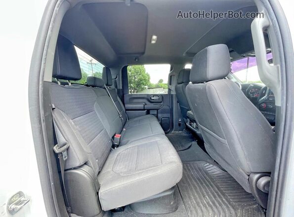 2GC4YNEYXN1230372 2022 CHEVROLET SILVERADO White Front interior view