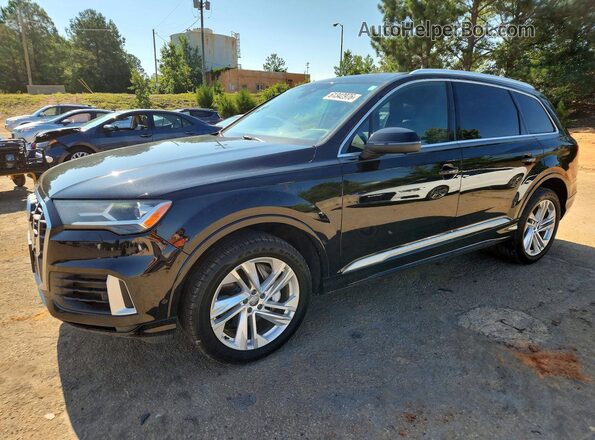 WA1LXAF73LD002562 2020 AUDI Q7 Black Հետևի ձախ