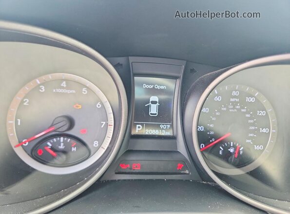 5XYZT3LB2GG357682 2016 HYUNDAI SANTA Beige Widok tylnych siedzeń
