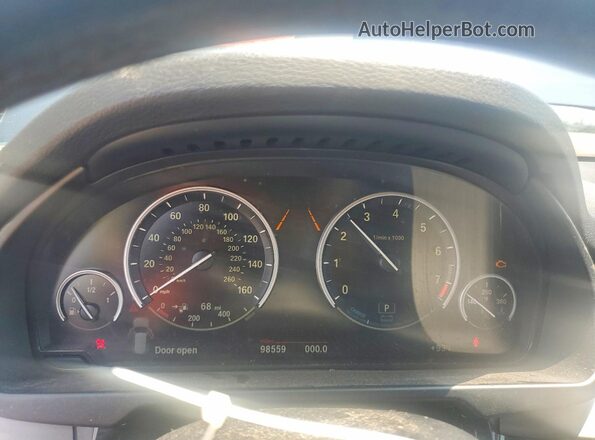 5UXKT0C52G0S76776 2016 BMW X5 Blue Widok tylnych siedzeń