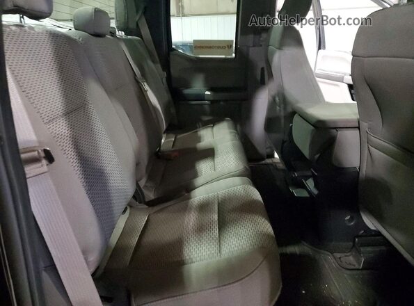 1FTFX1EF5GKF57526 2016 FORD F150 Black Rear interior view