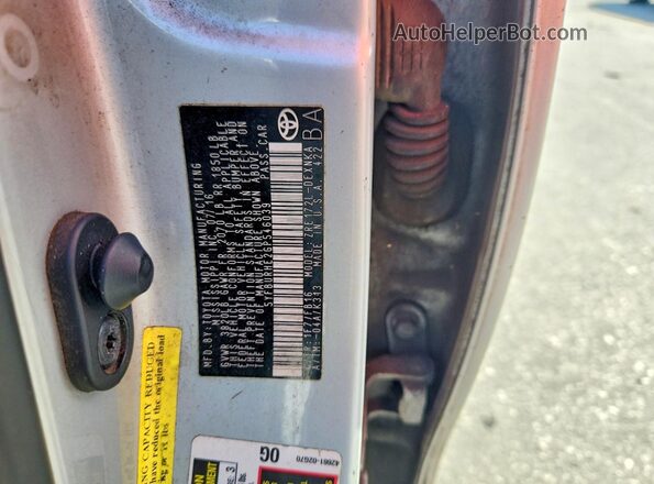 5YFBURHE2GP546039 2016 TOYOTA COROLLA Silver Vista interior de 360 grados
