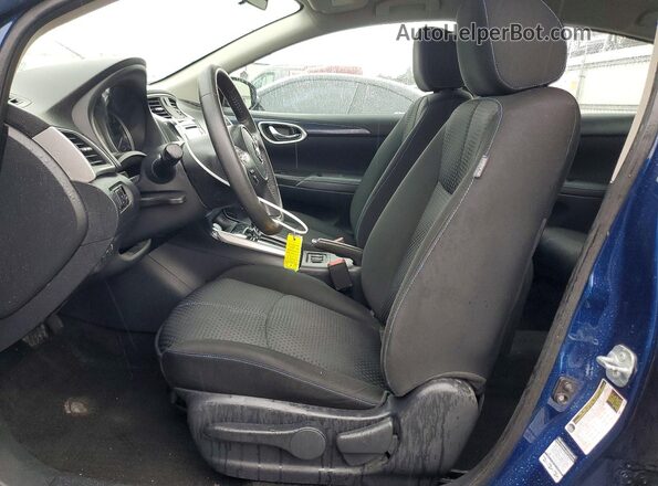 3N1AB7APXGY222597 2016 NISSAN SENTRA Blue Dashboard view