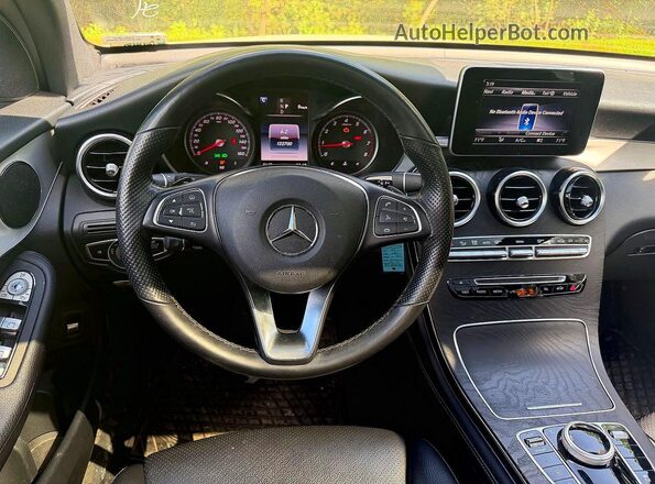 WDC0G4KB4KV136679 2019 MERCEDES-BENZ GLC-CLASS White Rear seats view