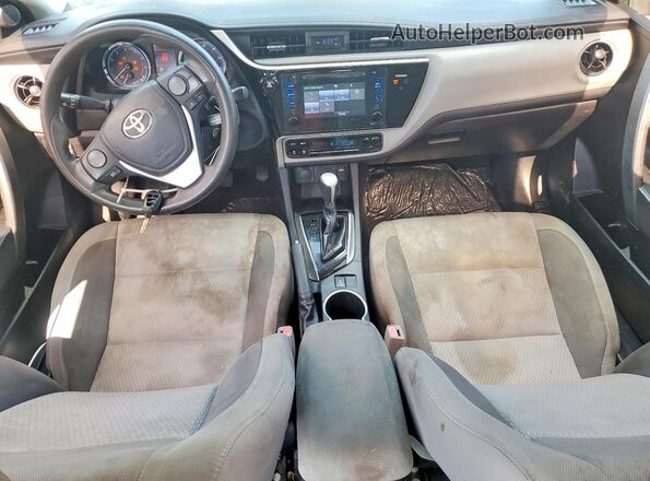 2T1BURHE2HC813469 2017 TOYOTA COROLLA Black Vista del cuadro de instrumentos