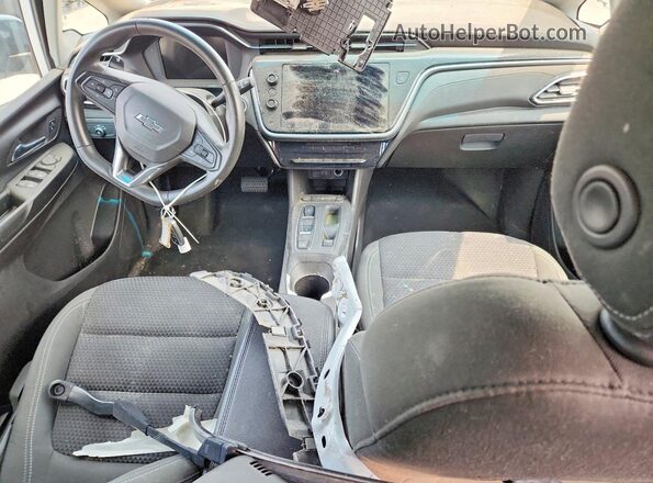 1G1FW6S00P4193416 2023 CHEVROLET BOLT White Սարքավորումների վահանակի տեսք