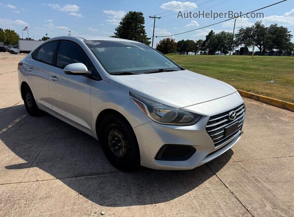 3KPC24A3XKE045092 2019 HYUNDAI ACCENT Silver Rear left