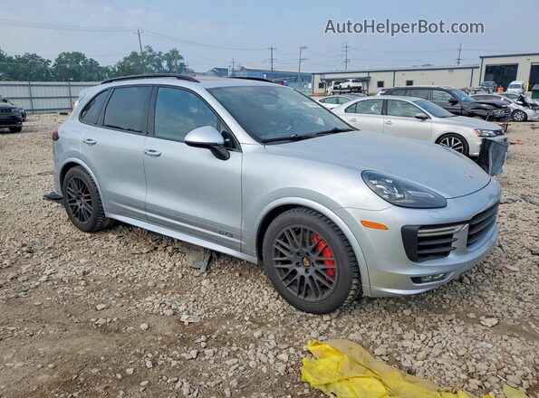 WP1AD2A21GLA72031 2016 PORSCHE CAYENNE Silver წინა ხედი