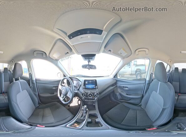 3N1AB8CV9RY252548 2024 NISSAN SENTRA White Widok wnętrza 360 stopni
