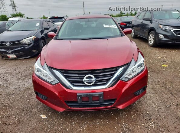 1N4AL3APXJC232510 2018 NISSAN ALTIMA Red Widok z tyłu