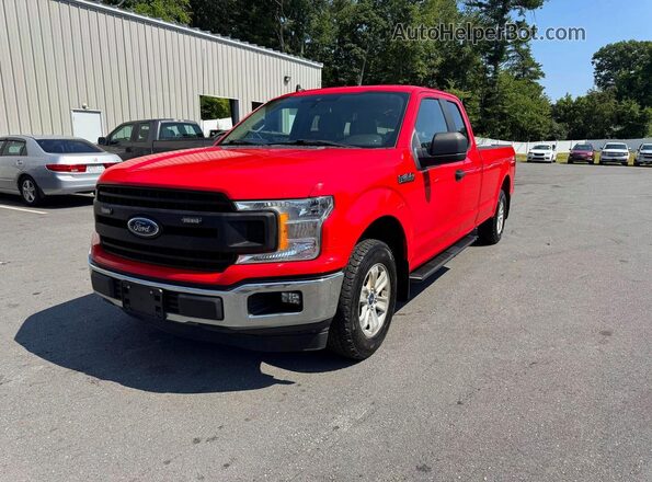 1FTEX1C55LKE26080 2020 FORD F150 Red უკანა მარცხენა