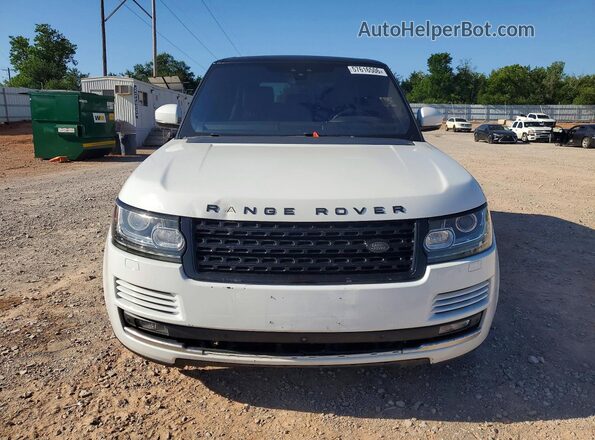 SALGS2FEXHA336521 2017 LAND ROVER RANGE ROVER White Вид ззаду