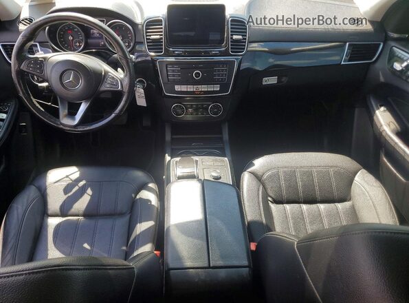 4JGDF6EE8HA741666 2017 MERCEDES-BENZ GLS Black Vista del cuadro de instrumentos