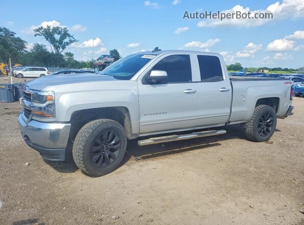 1GCVKREC5JZ151047 2018 CHEVROLET SILVERADO Silver Задня ліва чверть
