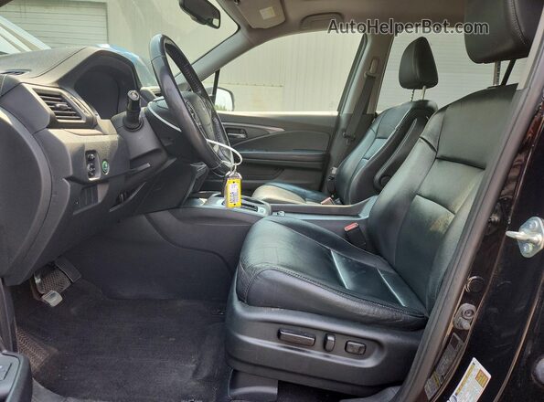 5FNYF6H85GB055232 2016 HONDA PILOT Черный Вид панели приборов