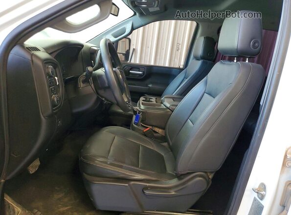 1GC4YLE70MF180021 2021 CHEVROLET SILVERADO White Вид панелі приладів