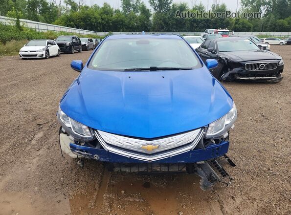 1G1RA6S53HU109761 2017 CHEVROLET VOLT Blue Widok z tyłu