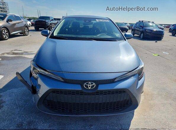 JTDEPRAE7LJ105262 2020 TOYOTA COROLLA Blue უკანა ხედი