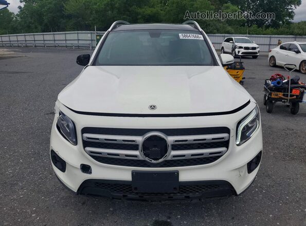 W1N4M4HB9PW277488 2025 MERCEDES-BENZ GLB-CLASS White უკანა ხედი