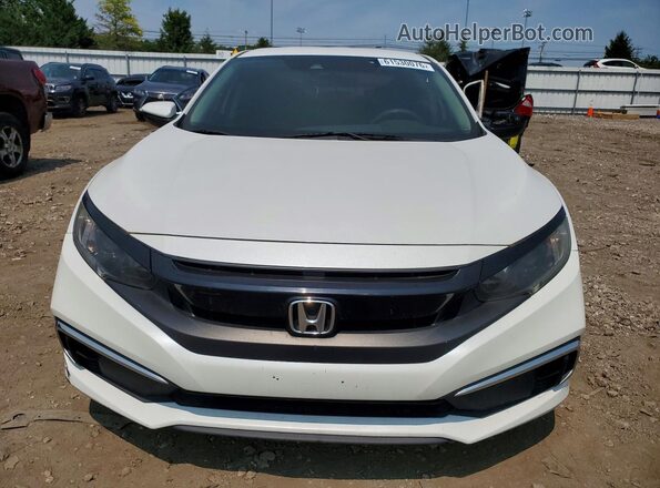 19XFC2F68KE030415 2019 HONDA CIVIC White Rear view