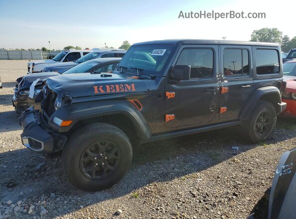 1C4HJXDN9LW174116 2020 JEEP WRANGLER Gray Հետևի ձախ